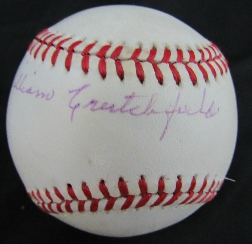 Jimmie Crutchfield Negro Leagues 1930-1945 Signed/Auto OAL Baseball JSA 130788