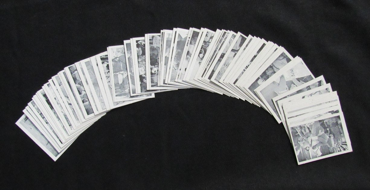 1960 Tales of the Vikings Complete Card Set (66) United Artists TV Show 189350