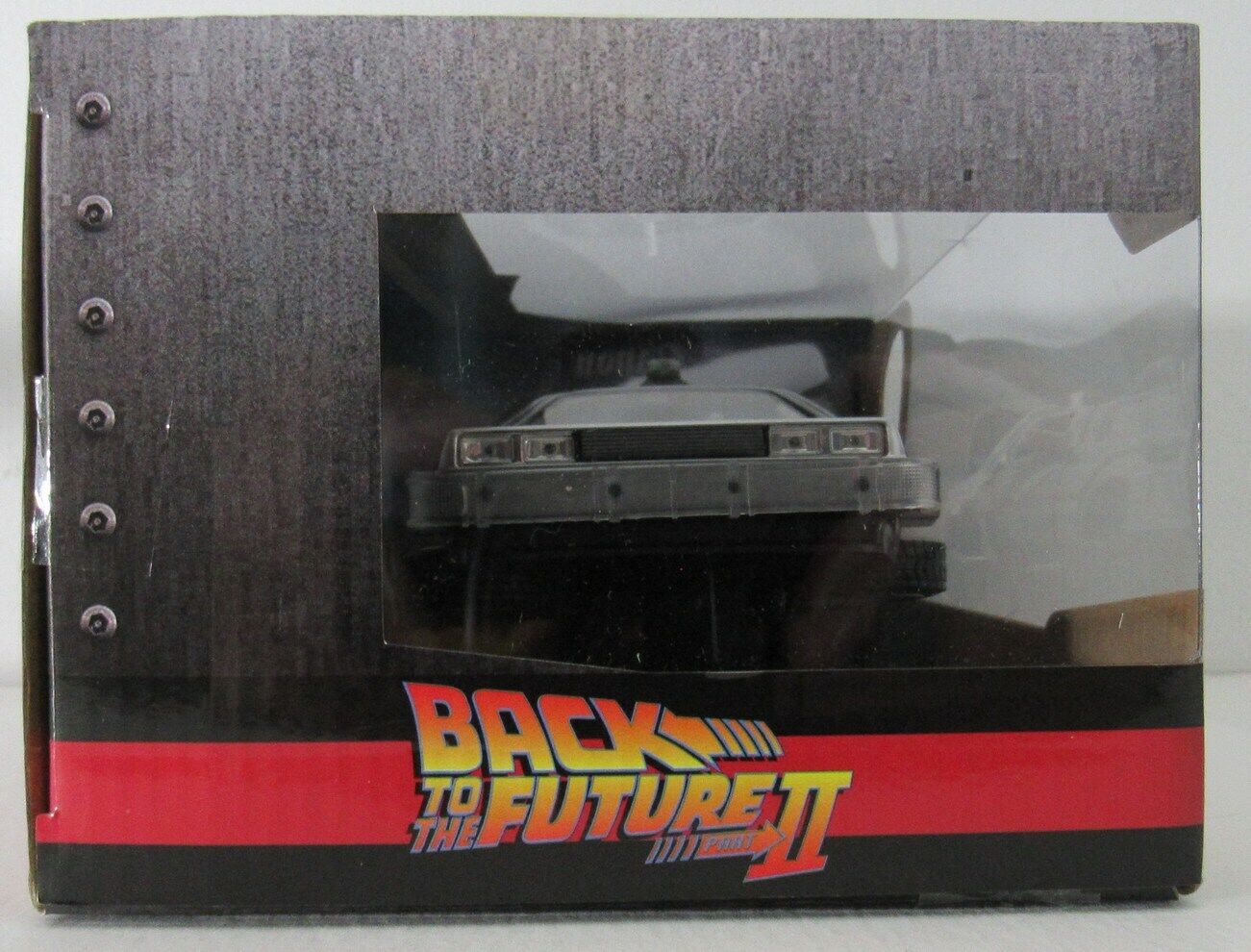 Michael J Fox Signed Delorean Diecast Car Back To Future Beckett Wit 162932