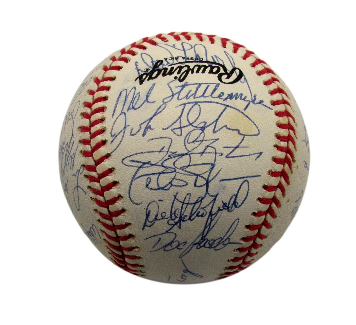 1992 Mets Team Signed by 30 Players ONL Baseball Torborg Murray(HOF) Cone 187273