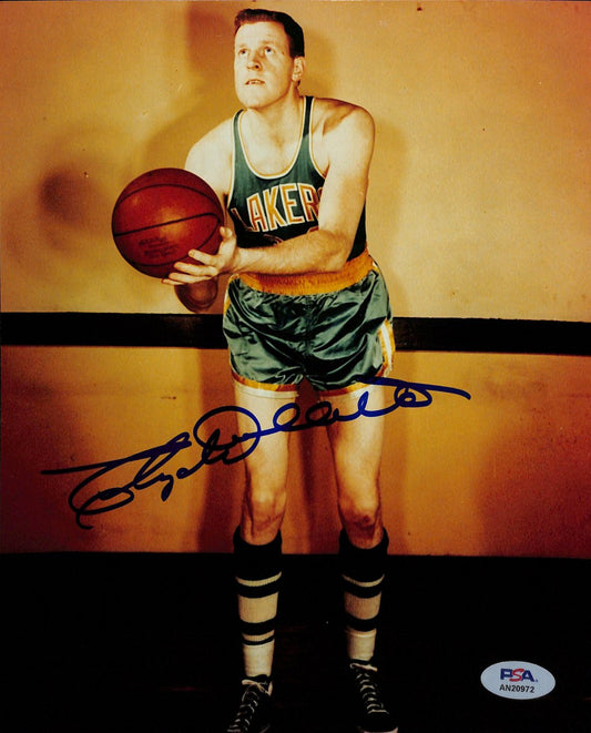 Clyde Lovellette HOF Signed/Auto 8x10 Photo Los Angeles Lakers PSA/DNA 189056