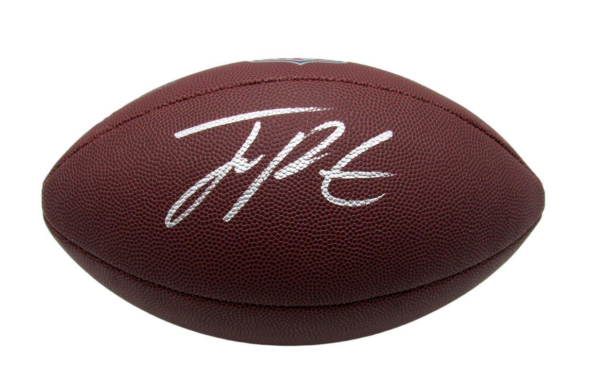 Joey Porter Jr. Autographed Brown "The Duke" Football Steelers PSA/DNA 177461