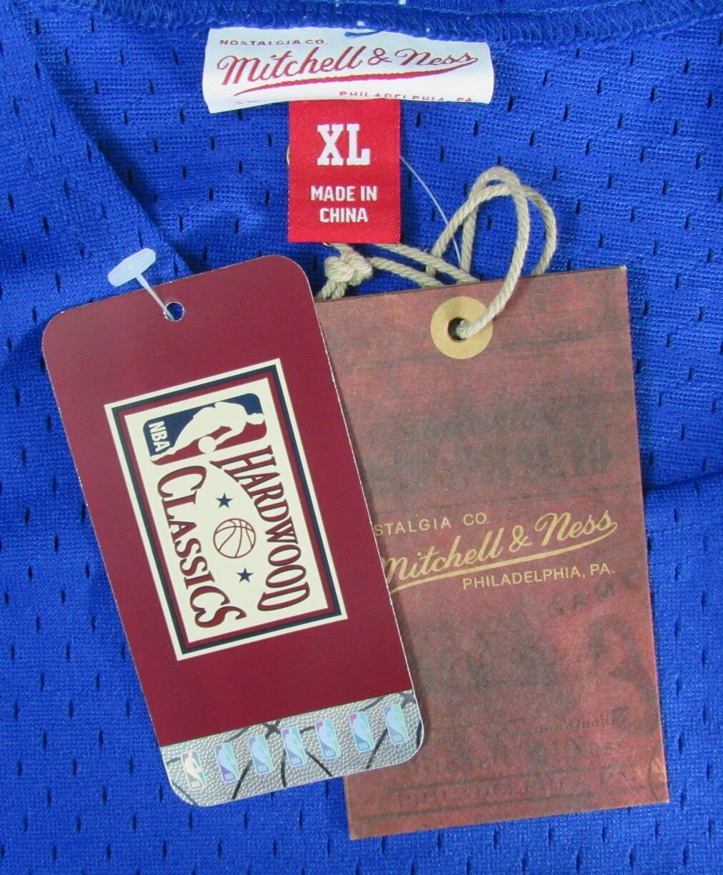 Julius Erving HOF Autographed HOF Mitchell & Ness New York Nets PSA/DNA 177089