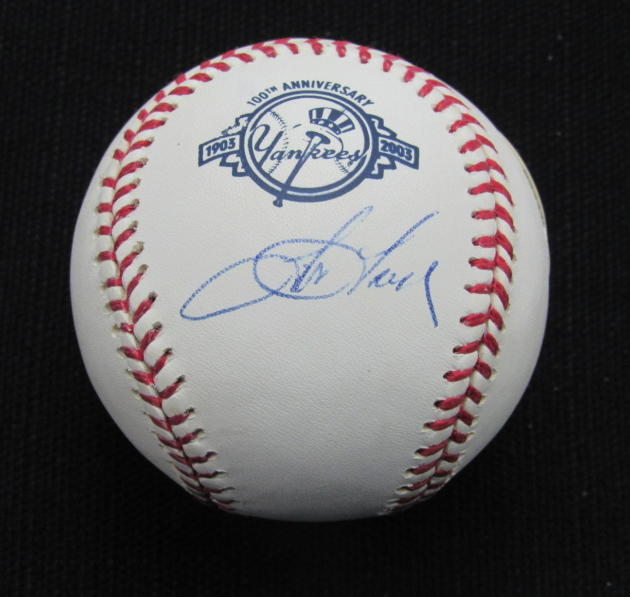 Tom Tresh Signed/Auto Yankees 100th OML Baseball PSA/DNA 187006
