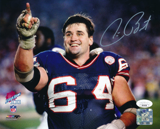 Jim Burt Autographed 8x10 Photo New York Giants JSA 186479