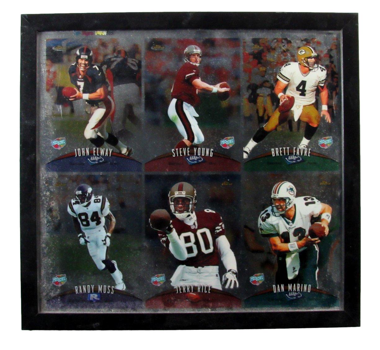 1998 Topps Finest Framed Card Sheet of Six Cards Moss RC/Marino/Rice 181836