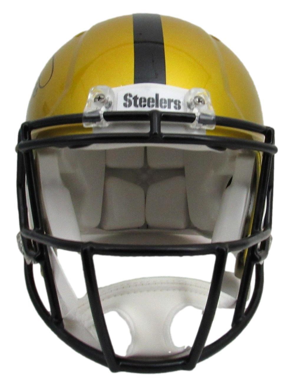 Franco Harris Signed Steelers Full Size Flash Authentic Helmet Beckett 165184