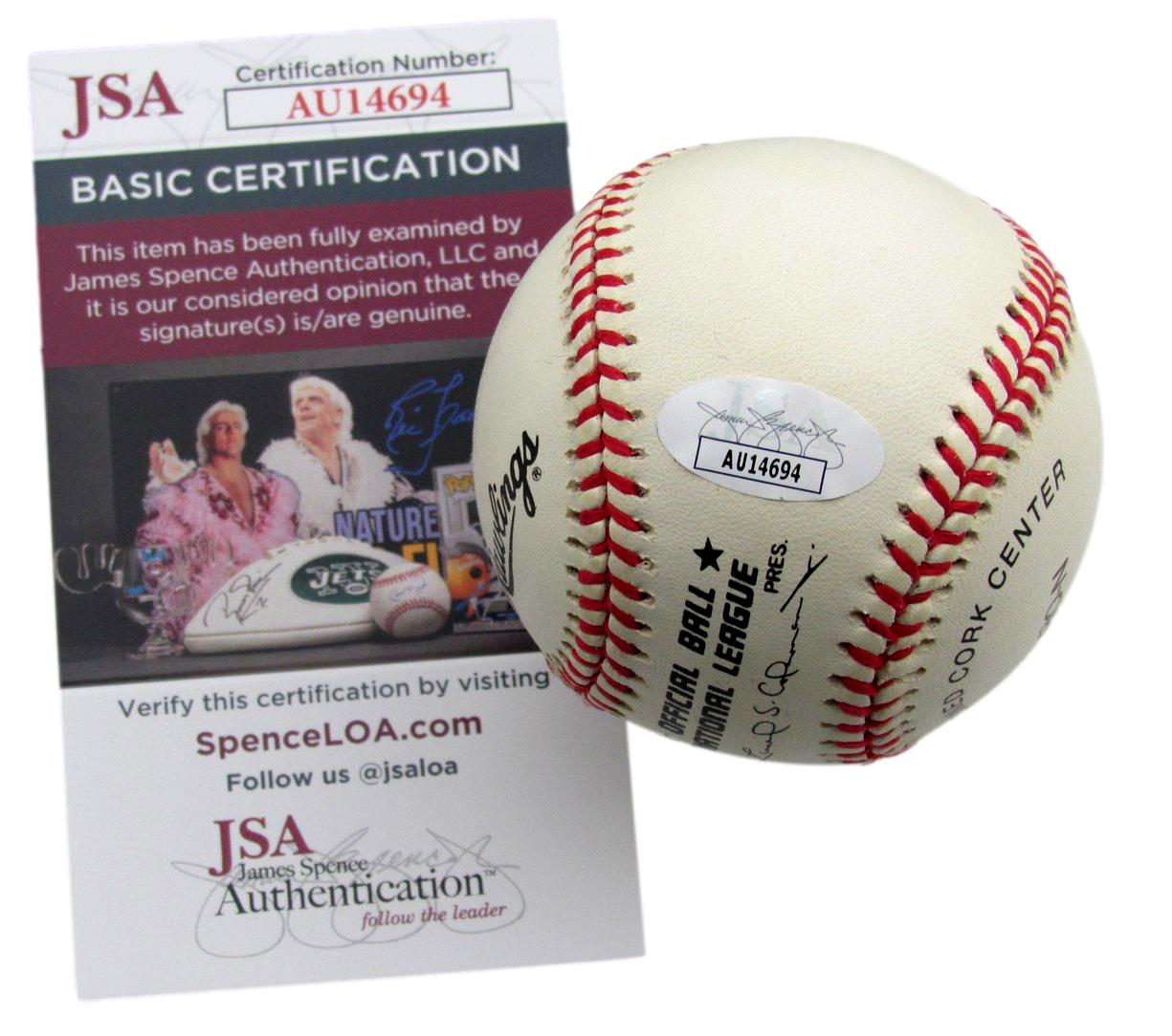 Ralph Branca/Bobby Thomson Dual-Signed/Inscribed ONL Baseball JSA 190024