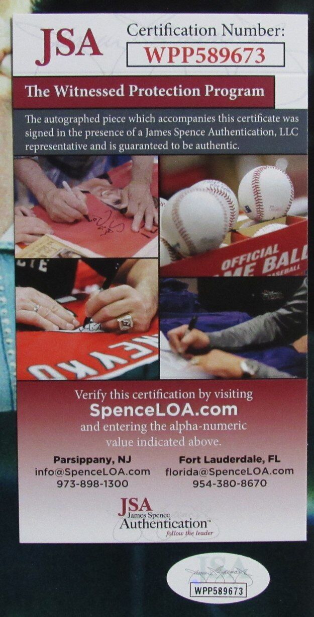 Joe Elliott Autographed 8x10 Photo Def Leppard JSA