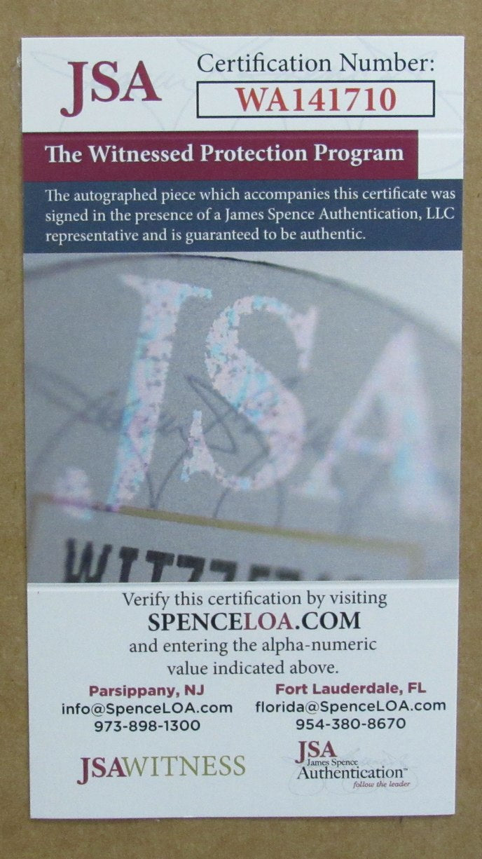 Dukes of Hazzard Signed License Plate & Photo Collage Framed PSA 142050