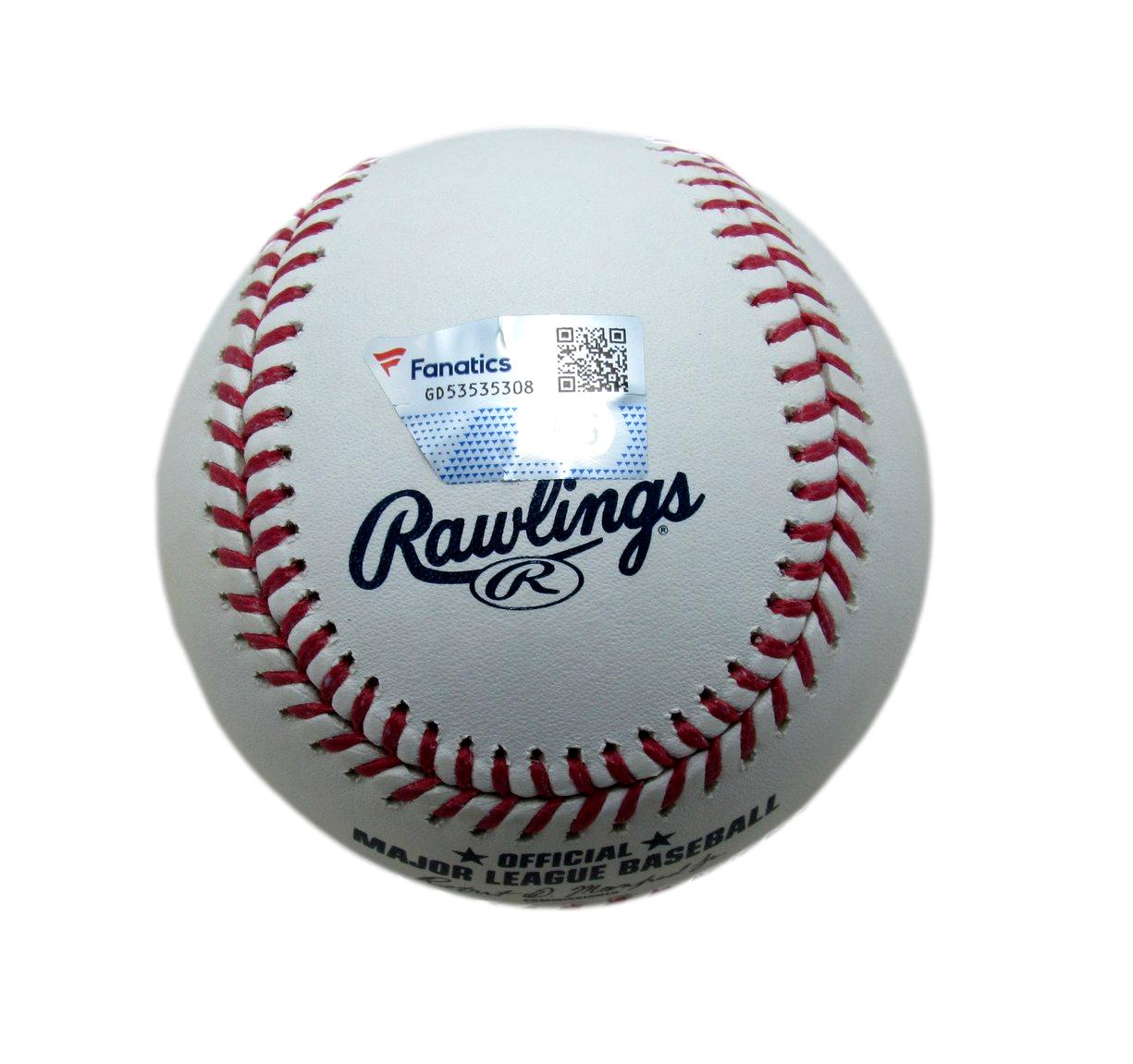 Spencer Jones Signed OML Baseball New York Yankees Fanatics 184991