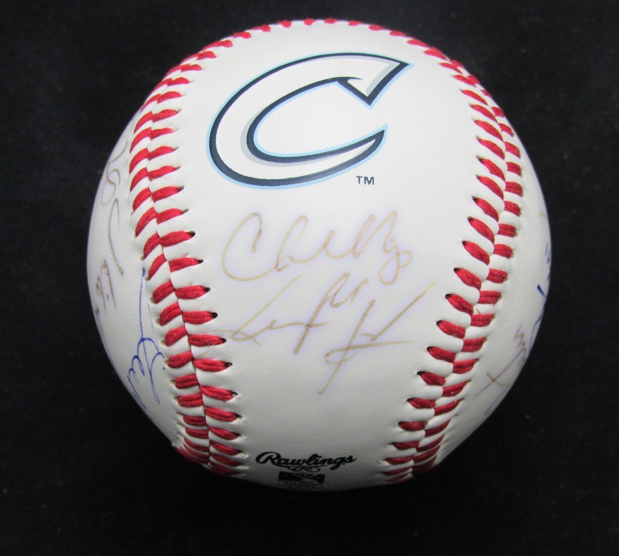 2010 Indians Fantasy Camp Multi-Autographed ML Baseball Cleveland Indians