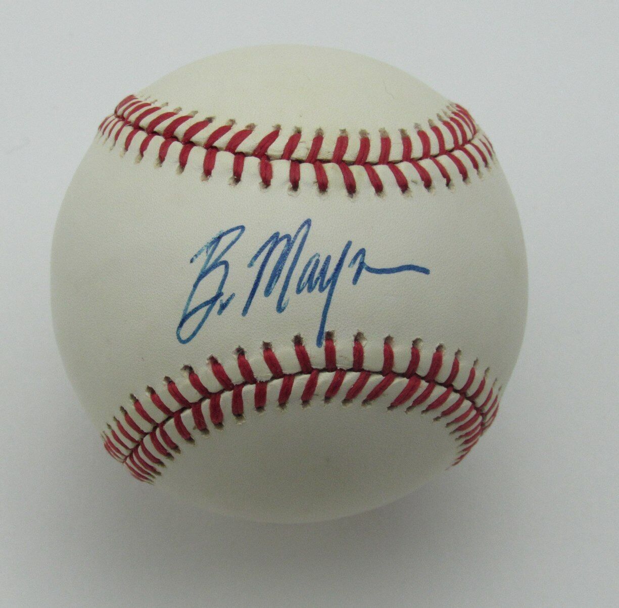 Brent Mayne Kansas City Royals/Mets Autographed/Signed OAL Baseball