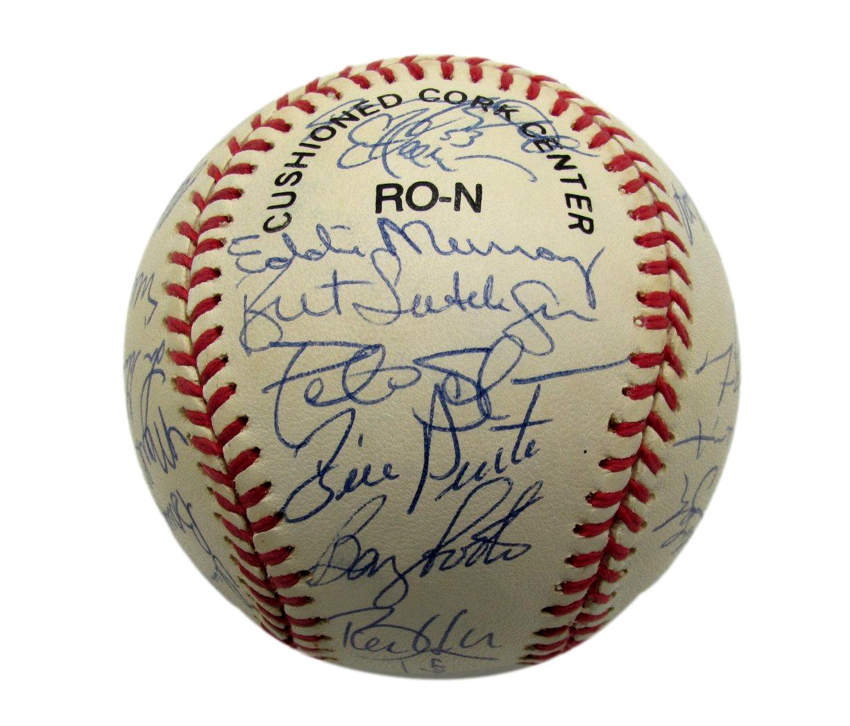 1992 Mets Team Autographed by 30 Torborg Murray Gooden ONL Baseball 182809