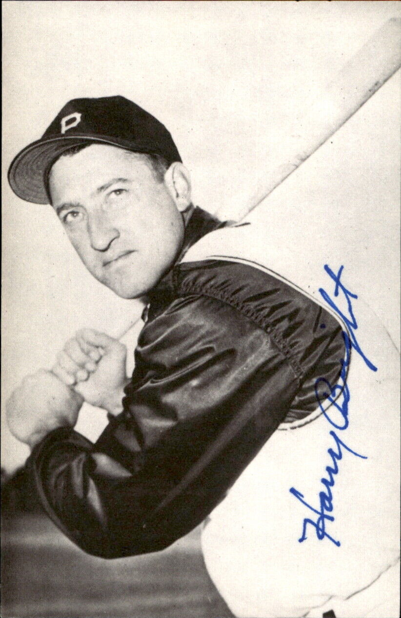 Harry Bright Pirates d. 2000 Signed/Autographed 3x5 Photo 177984