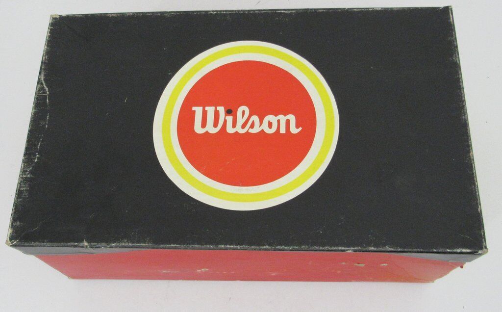 Pair of Vintage Wilson Riteweight Black Football Cleats Size 8.5 NIB 182908