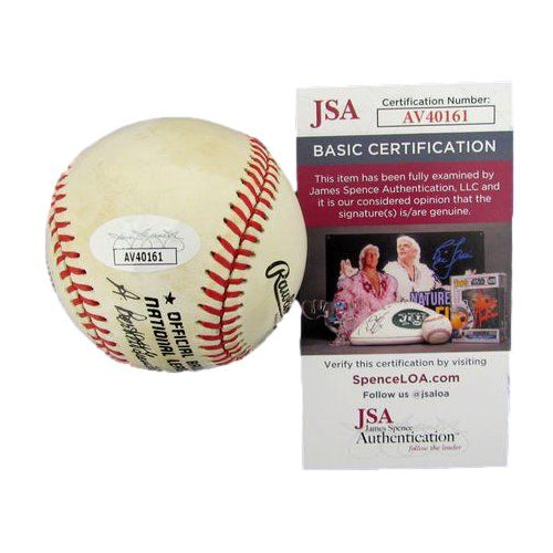 Ken Holtzman Signed/Inscribed ONL Baseball Chicago Cubs JSA 188454