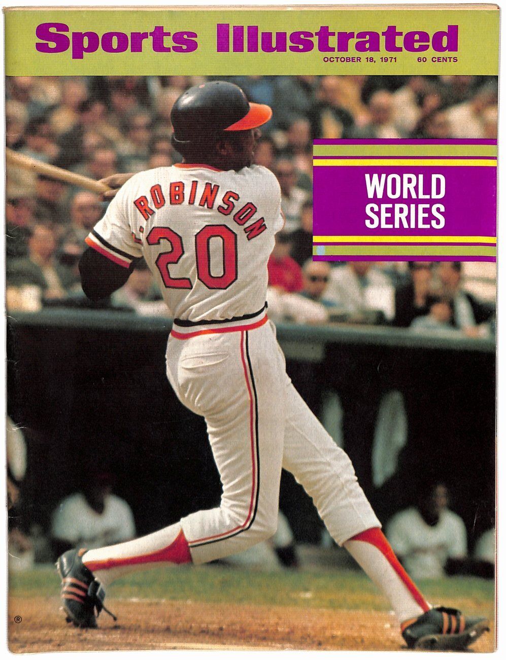 October 18, 1971 Frank Robinson HOF NO LABEL Sports Illustrated 181297