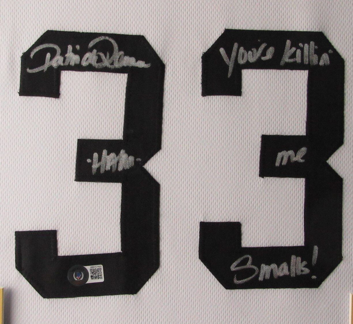 Patrick Renna "Sandlot" Signed Killin Me Smalls Jersey Framed Beckett 165232