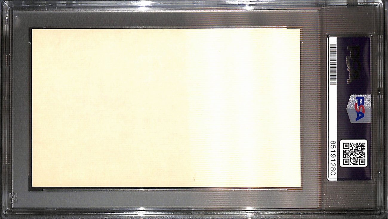 Johnny Mize HOF Signed/Auto 3x5 Index Card New York Yankees PSA/DNA 187223