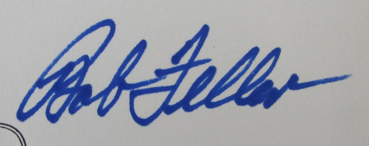 Bob Feller HOF Signed/Auto Book "Strike Out Story" Cleveland Indians 192905