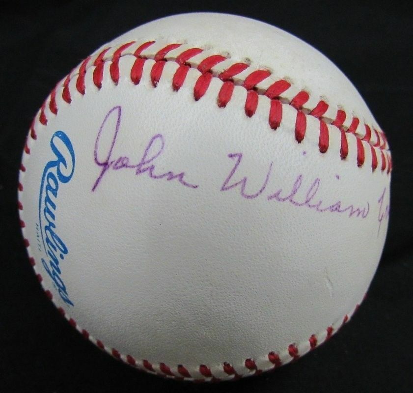 Jimmie Crutchfield Negro Leagues 1930-1945 Signed/Auto OAL Baseball JSA 130788