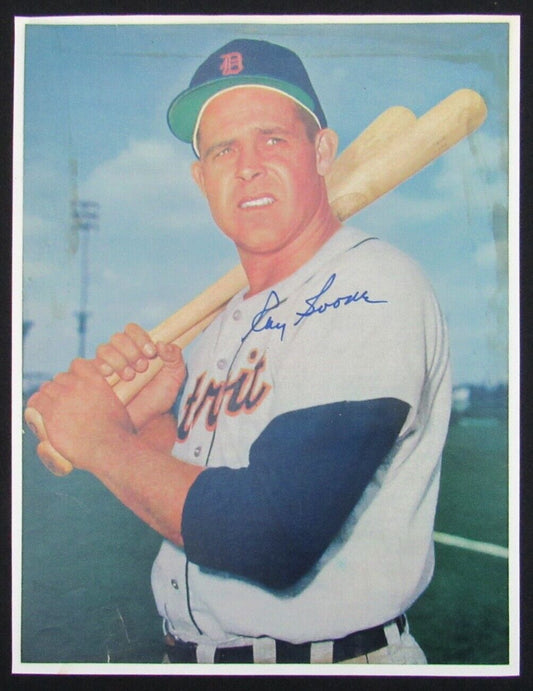 Ray Boone Detroit Tigers Signed/Autographed 8x11 Photo 150249
