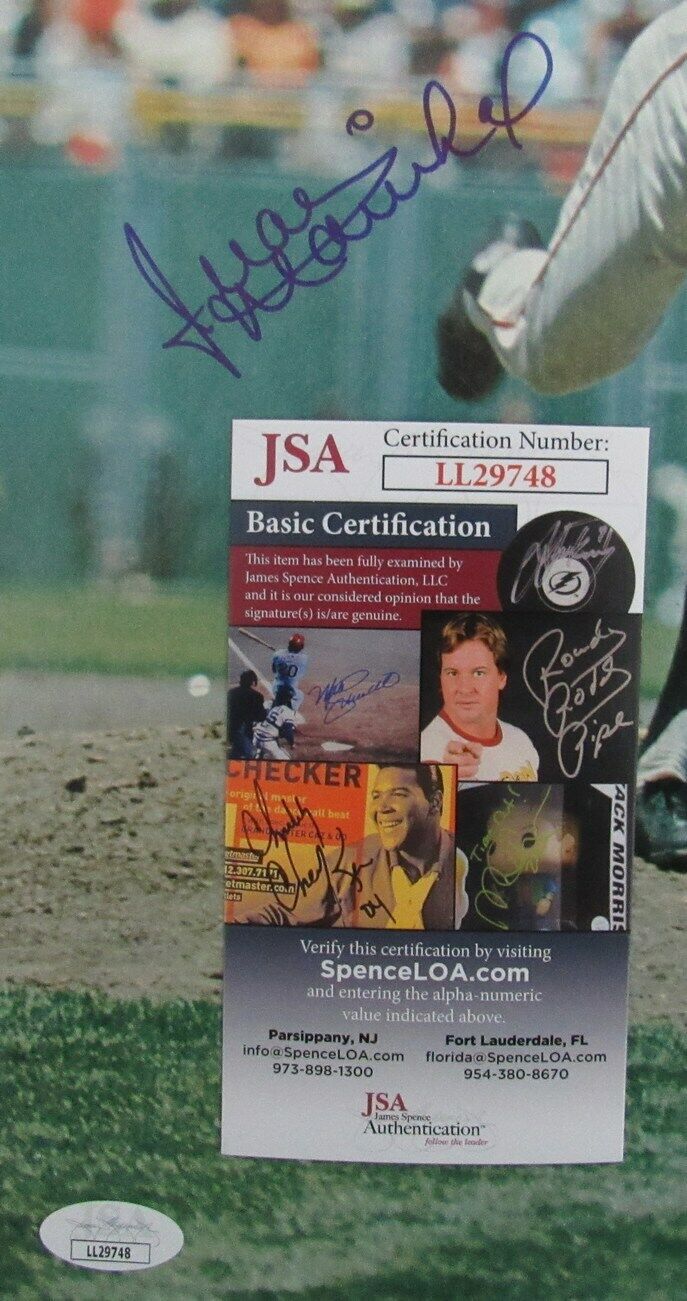 Juan Marichal HOF Giants Signed/Autographed 11x14 Photo on Thick Board JSA