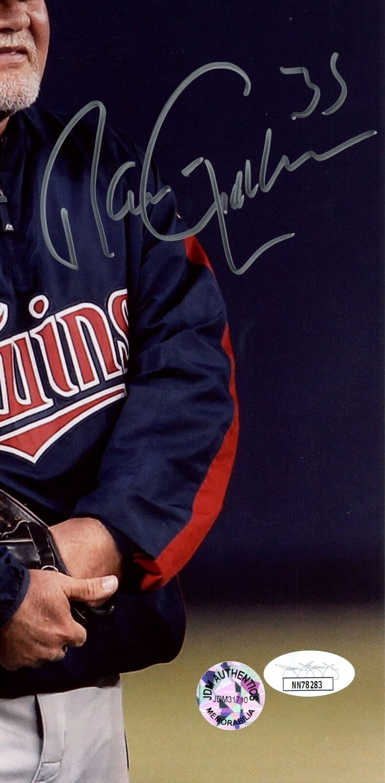 Ron Gardenhire Minnesota Twins Signed/Autographed 8x10 Photo JSA 159039