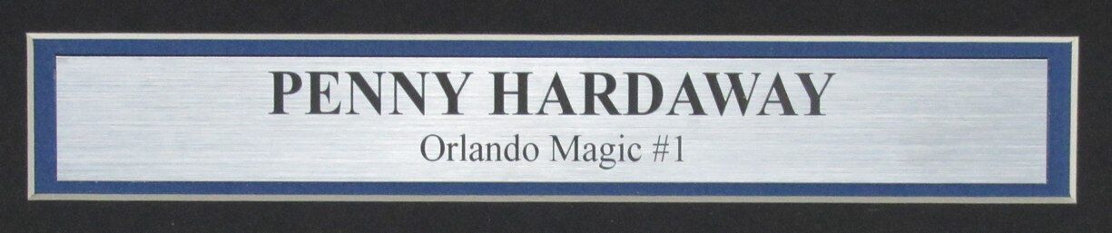 Penny Hardaway Autographed 16x20 Photo Orlando Magic Framed PSA/DNA