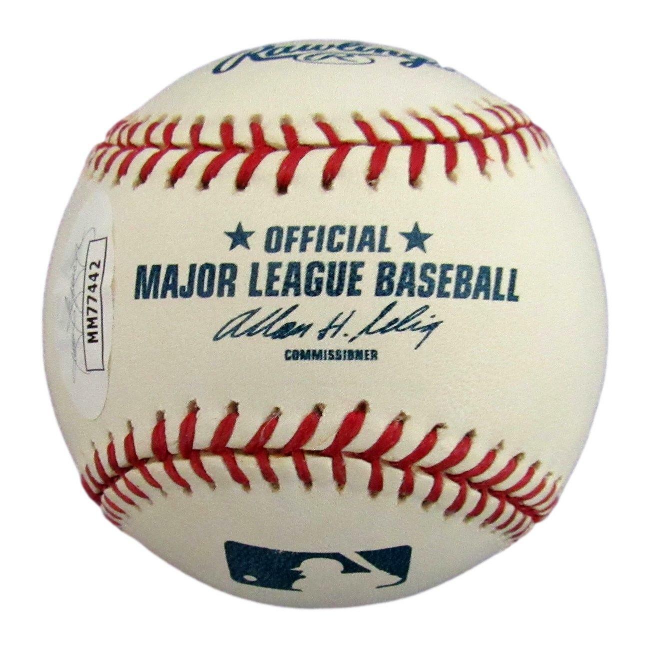 John Patterson Nationals Signed/Autographed Rawlings OML Baseball JSA 158285