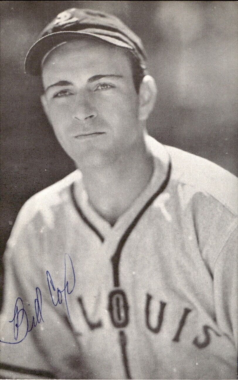 Bill Cox Browns d. 1988 Signed/Autographed 3x5 Photo 178150