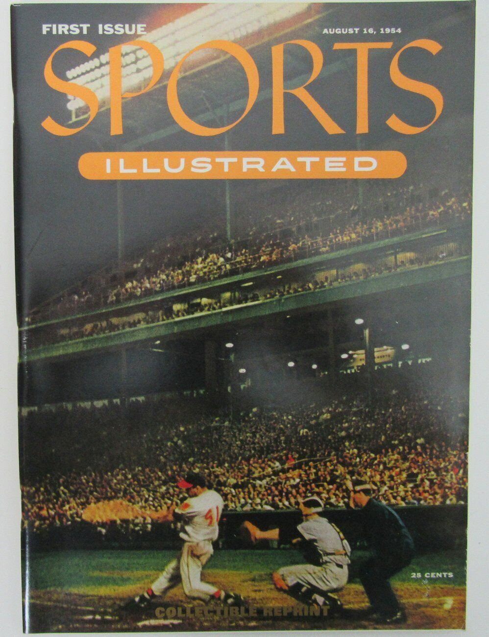 Sports Illustrated 1st Issue with 1954 Topps Cards 9/16/1954 REPRINT 2001 153010