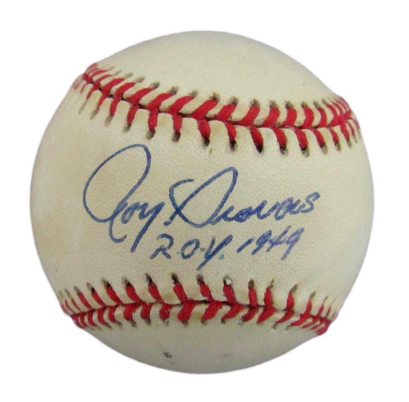 Roy Sievers Senators Signed/Inscribed Rawlings ONL Baseball JSA 158293