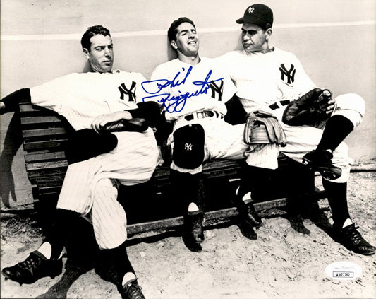 Phil Rizzuto HOF Signed/Autographed 8x10 Photo New York Yankees JSA 191171