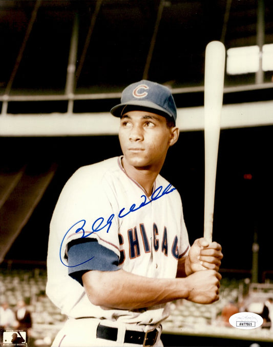 Billy Williams HOF Signed/Autographed 8x10 Photo Chicago Cubs JSA 191079