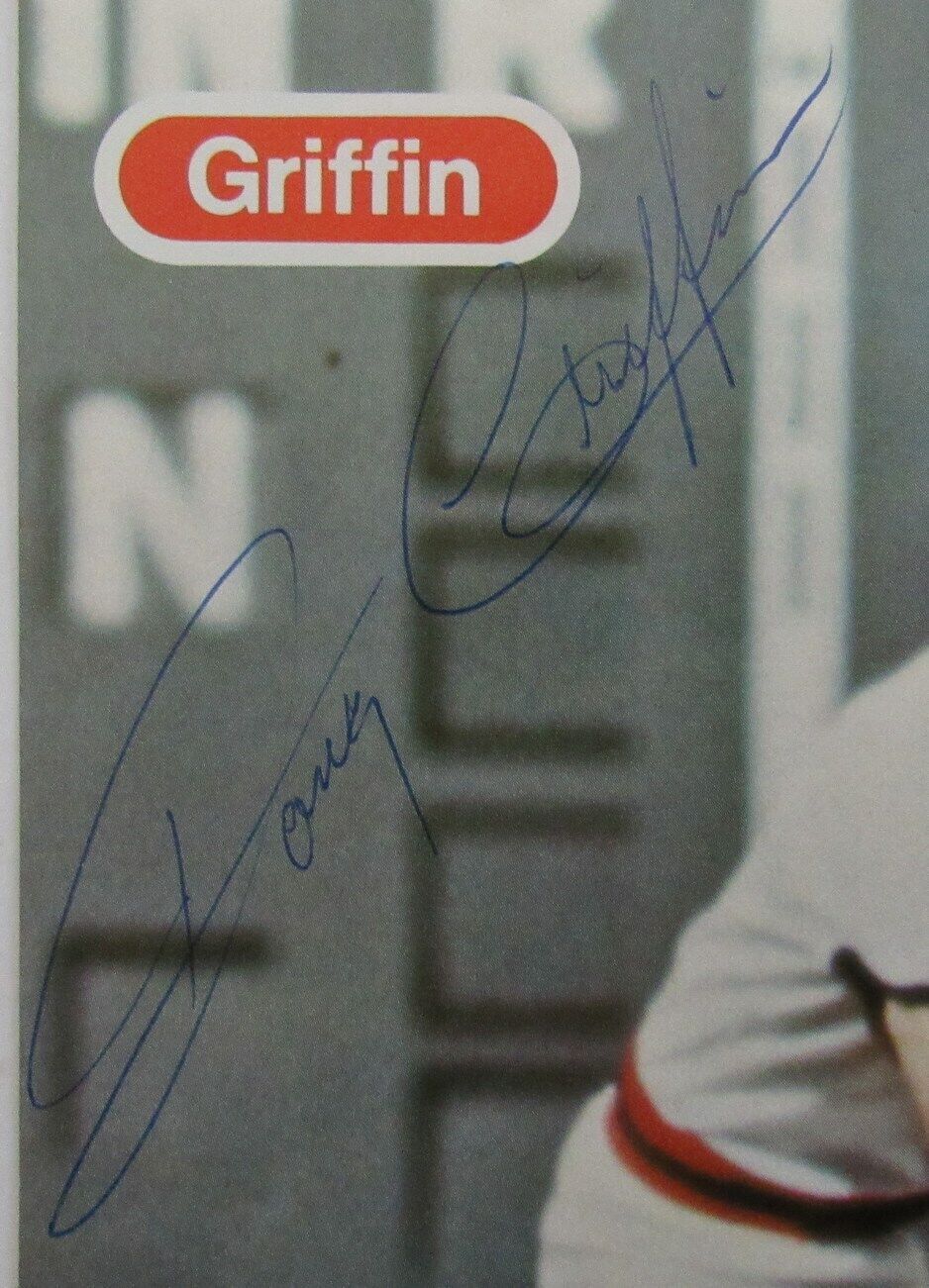 Doug Griffin Autographed Magazine Photo Boston Red Sox JSA