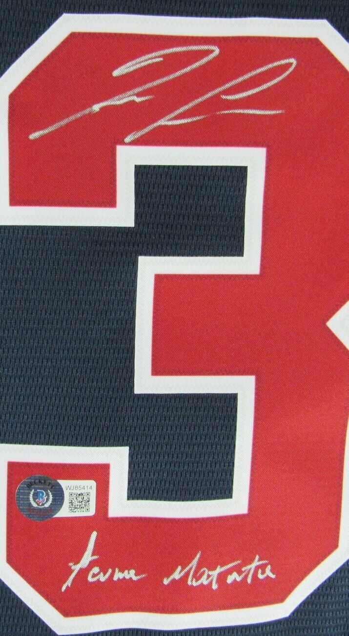 Ronald Acuna Jr Signed/Inscribed Atlanta Braves Nike Jersey Beckett 159536
