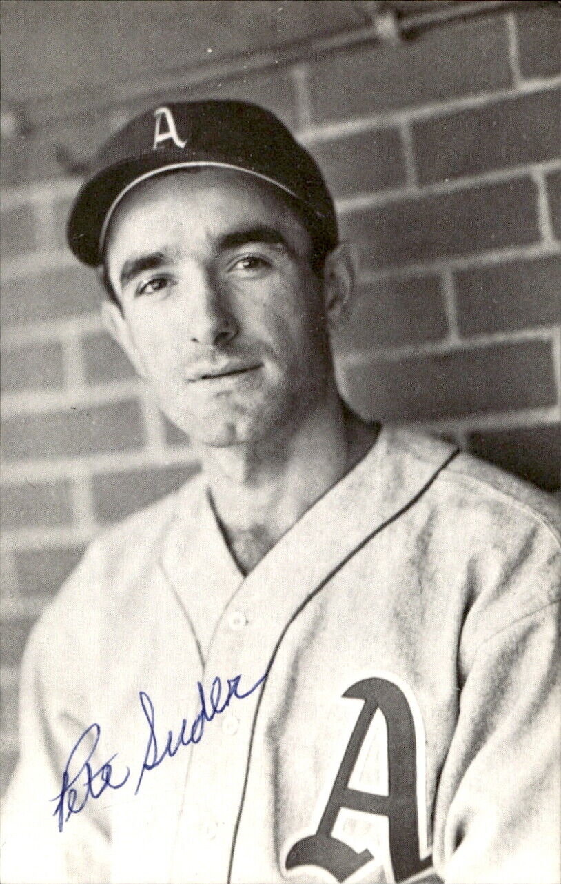Pete Suder Athletics d. 2006 Signed/Autographed 3x5 Photo 179251
