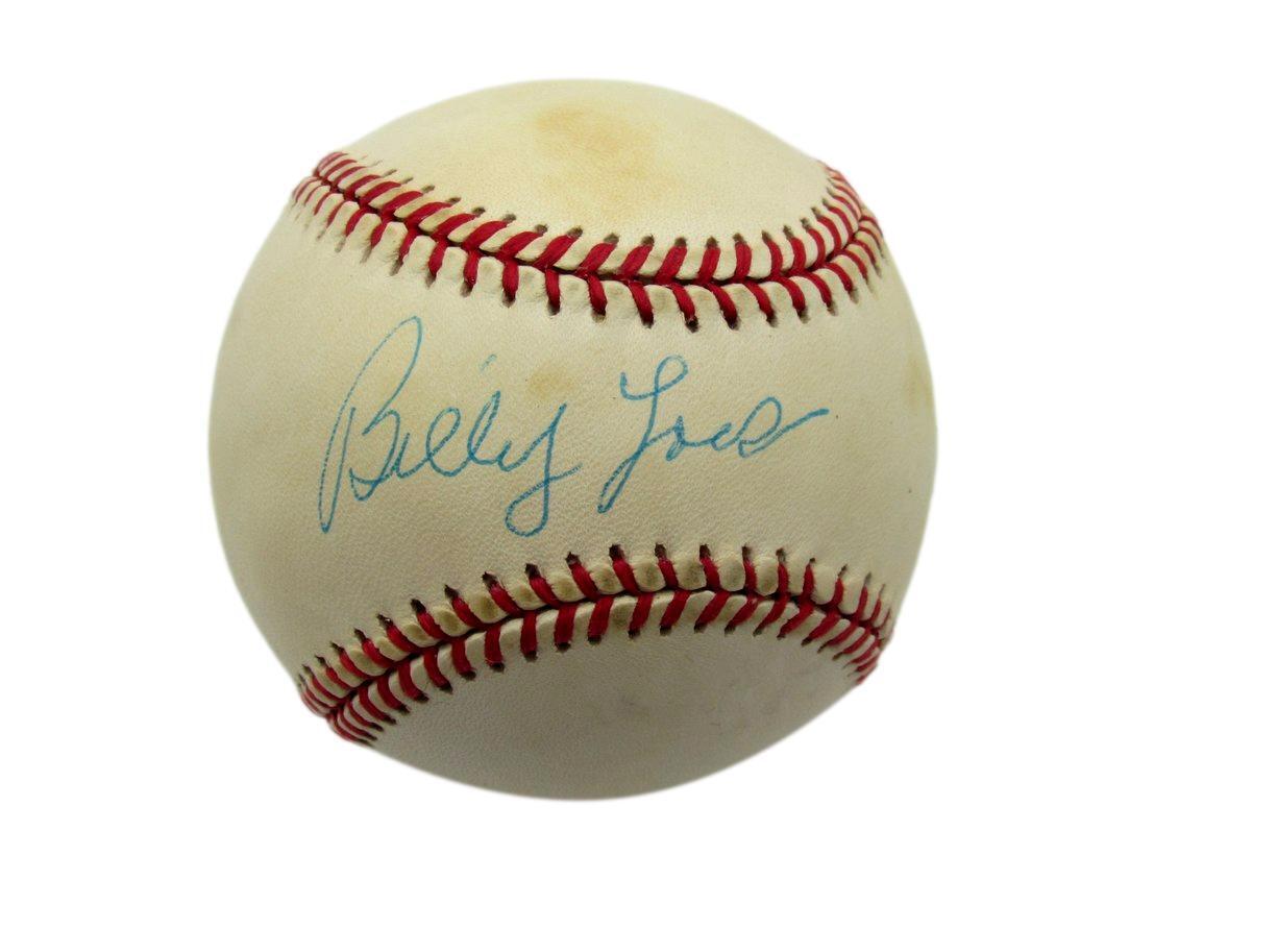 Billy Loes Autographed ONL Baseball Brooklyn Dodgers JSA 179741
