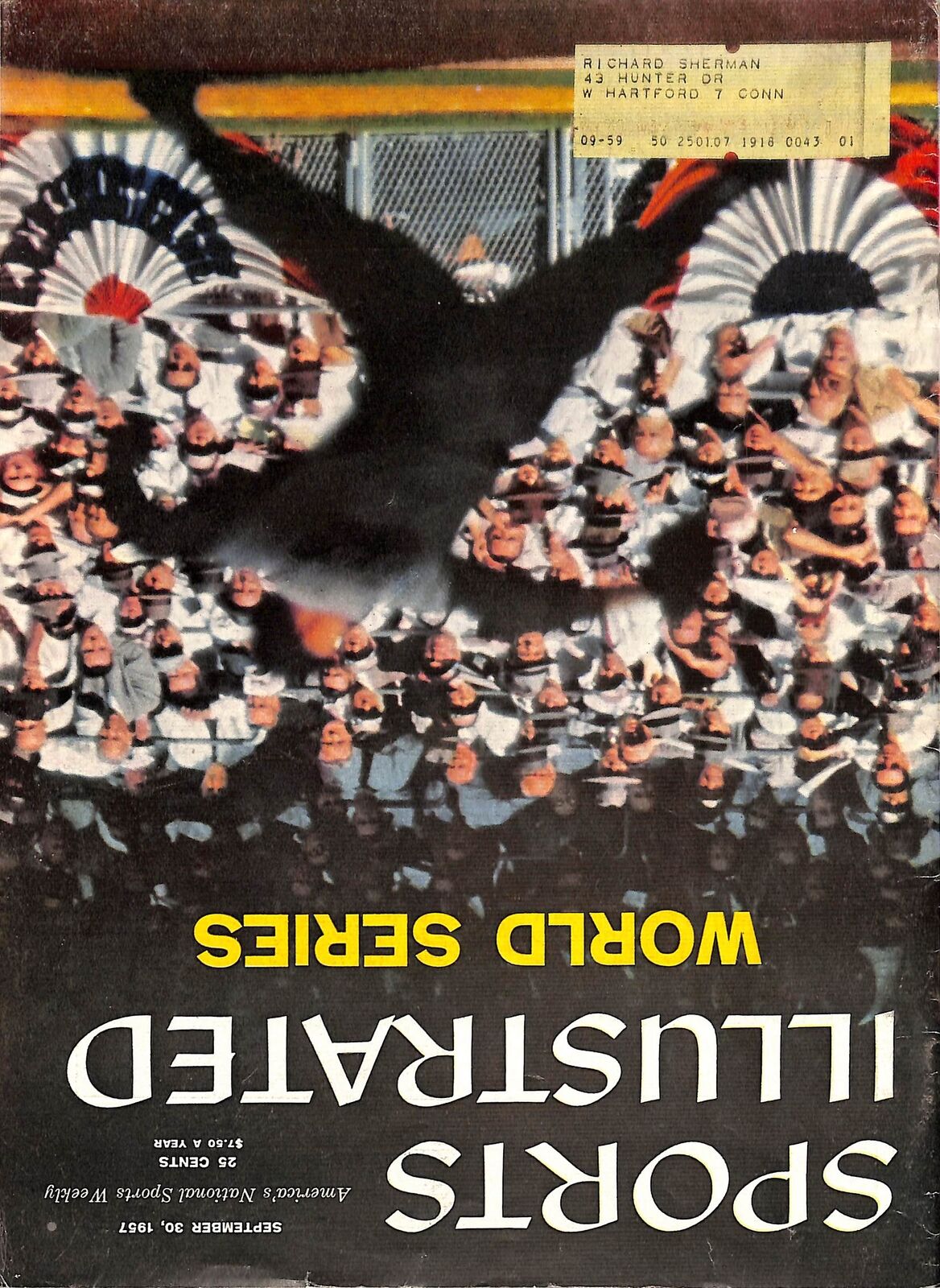 1957 Chicago White Sox World Series 9/30/57 Sports Illustrated  180722