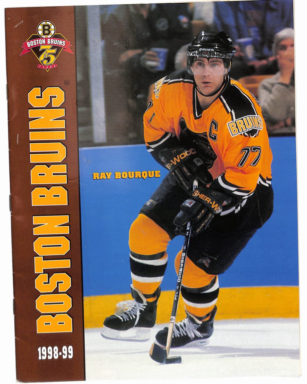 October 10 1998 Boston Bruins vs St. Louis Blues Offical Game Program 182015