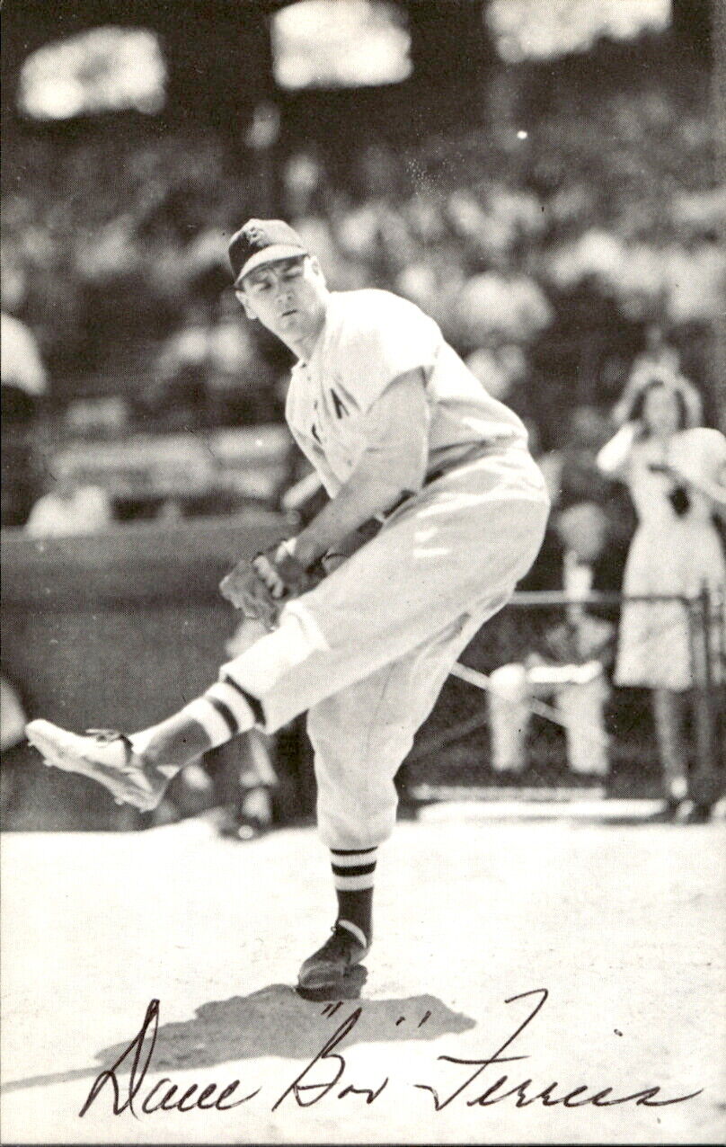 Dave Ferriss Red Sox Signed/Autographed 3x5 Photo 178220