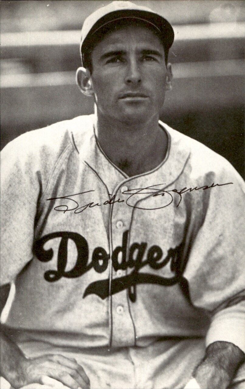 Spider Jorgensen Dodgers d. 2003 Signed/Autographed 3x5 Photo 178498