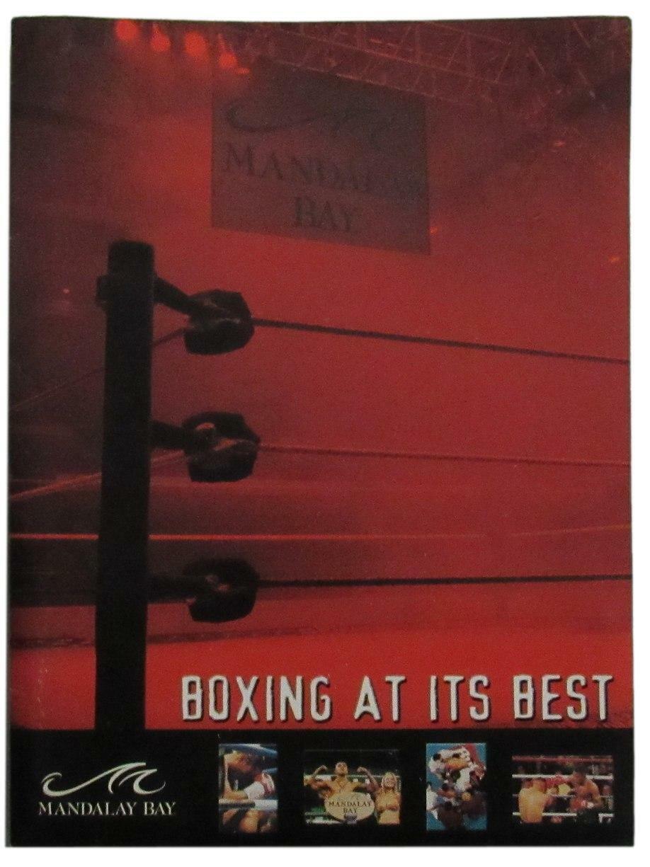 2004 Light Heavyweight Championship Boxing Jones vs. Tarver II Press Kit 167431