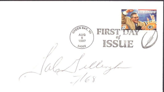 Gale Gillingham Signed 1997 FDC First Day Cover Green Bay Packers 151508