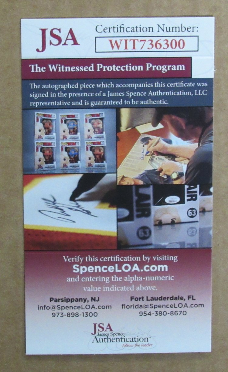 Chuck Norris Autographed The Way of The Dragon 16x20 Photo Framed JSA 186289