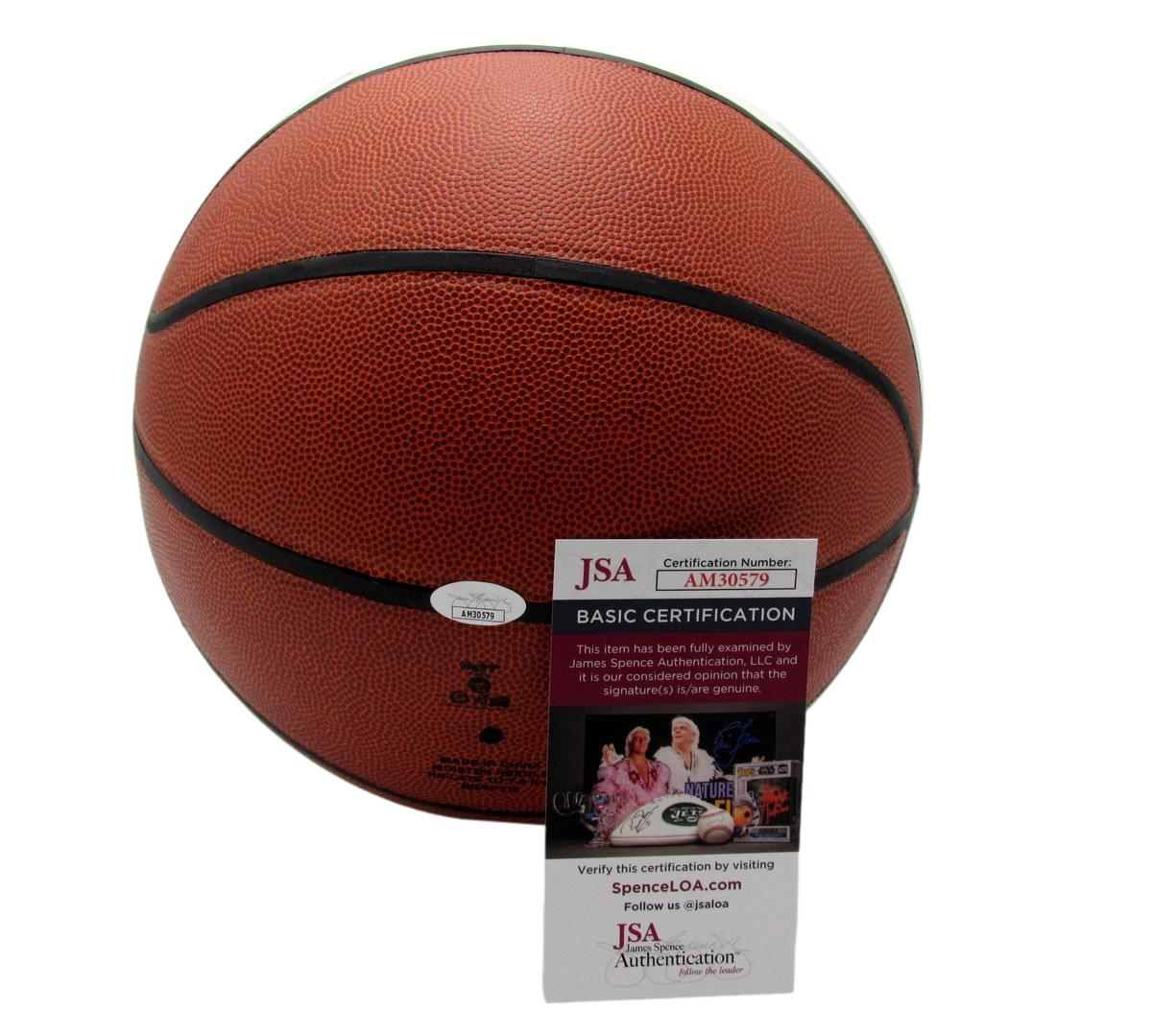Kris Jenkins Autographed/Inscr Villanova 2016 NCAA Champs Basketball JSA 181876