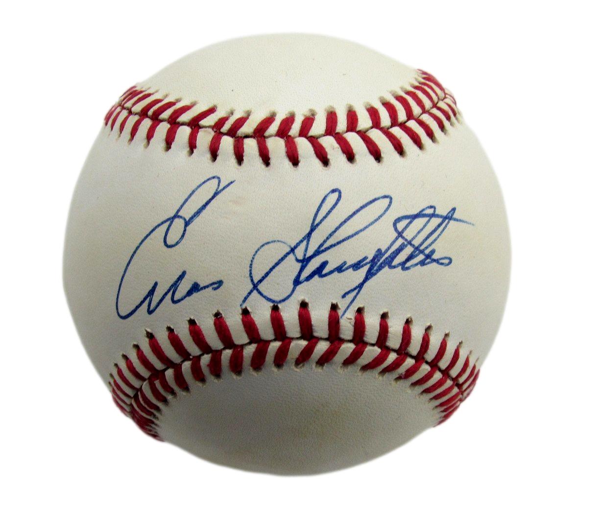 Enos Slaughter HOF Signed/Auto ONL Baseball St. Louis Cardinals JSA 191235