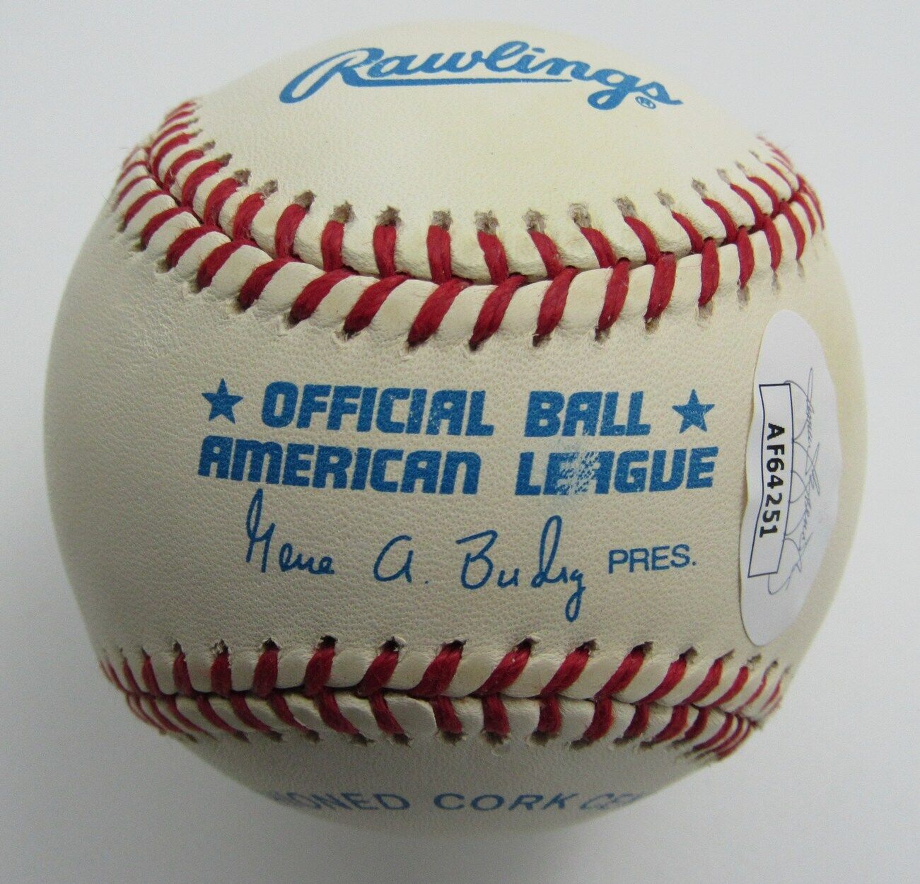 Dennis Eckersley HOF Autographed OAL Baseball Oakland A's JSA